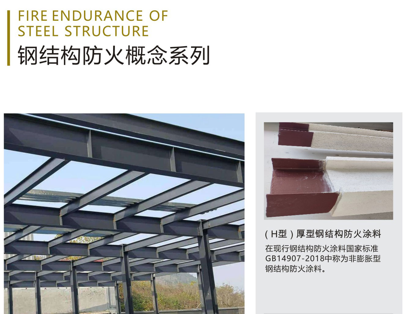 钢结构防火概念系列