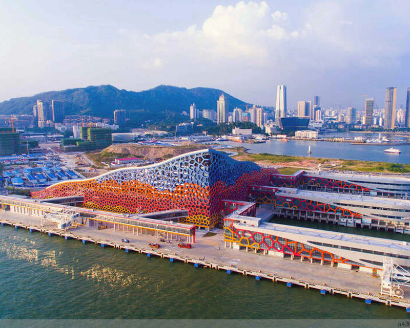 深圳蛇口邮轮中心钢结构防火分包工程